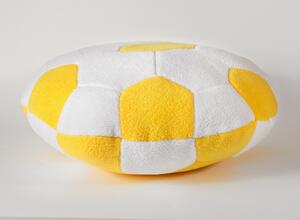 PR-100/WY Подушка круглая, цвет белый-желтый 30 см.