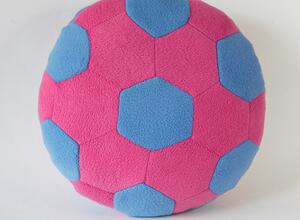 PR-100/PBlue Подушка круглая, цвет розовый-голубой 30 см.