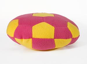 PR-100/PY Подушка круглая, цвет розовый-желтый 30 см.