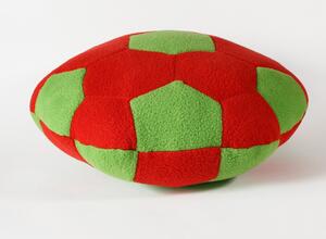 PR-100/RLg Подушка круглая, цвет красный-зеленый 30 см.