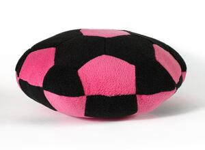 PR-100/BlackP Подушка круглая, цвет черный-розовый 30 см.