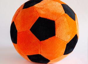 F-200/OBlack Мяч мягкий цвет оранжевый/черный 23 см