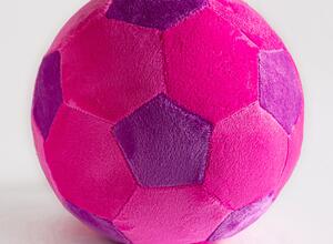 F-200/PLi Мяч мягкий цвет розовый/сиреневый 23 см